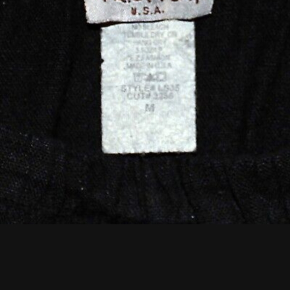 90s/ early 2000s black /linen midi/maxi skirt - Picture 7 of 7